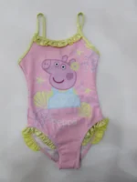 Bañador infantil Peppa Pig para niña en rosa