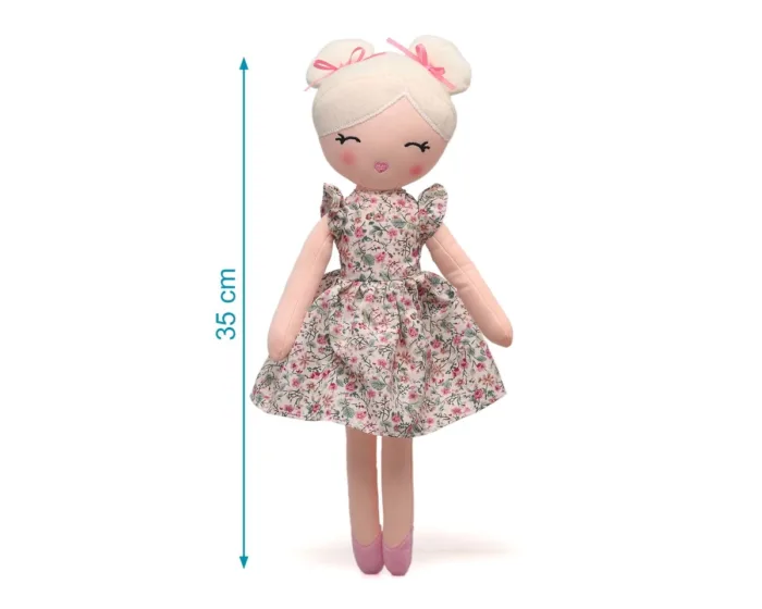 Muñeca Kiokids de trapo en varios colores 2